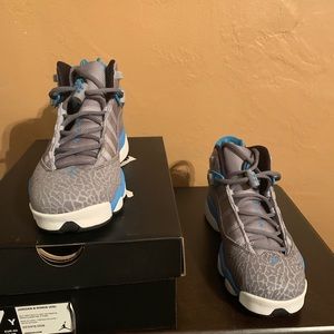 Brand New Jordan 6 Rings Grey/Powder Blue!